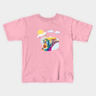 Train to heart Kids T-Shirt